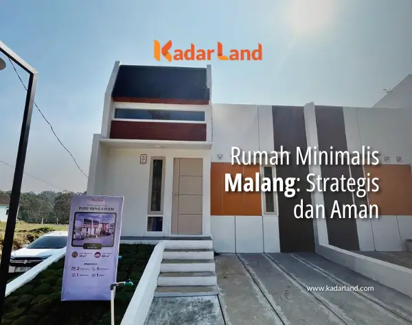 Rumah Minimalis Malang Dekat Pasar, Puskesmas, dan Aman