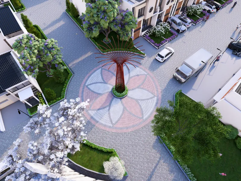 Tugu Bundaran Puri Bengawan Wajak