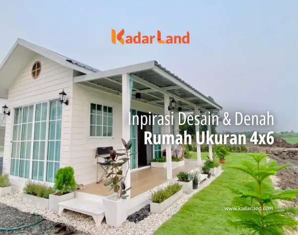 Inspirasi Desain Rumah Ukuran 4x6 Beserta Denah