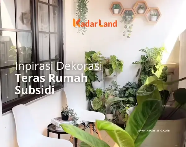 7+ Ide Dekorasi Teras Rumah Subsidi yang Sedang Populer