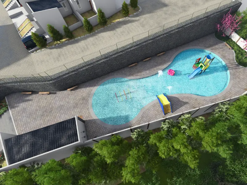 Mini Waterpark Kolam Renang Puri Bengawan Wajak Malang