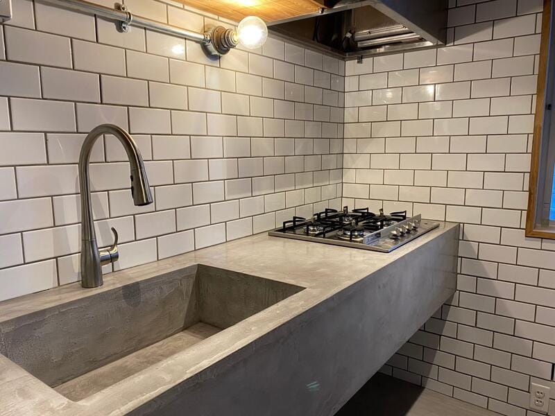 2. Dapur Industrial Semen Ekspos