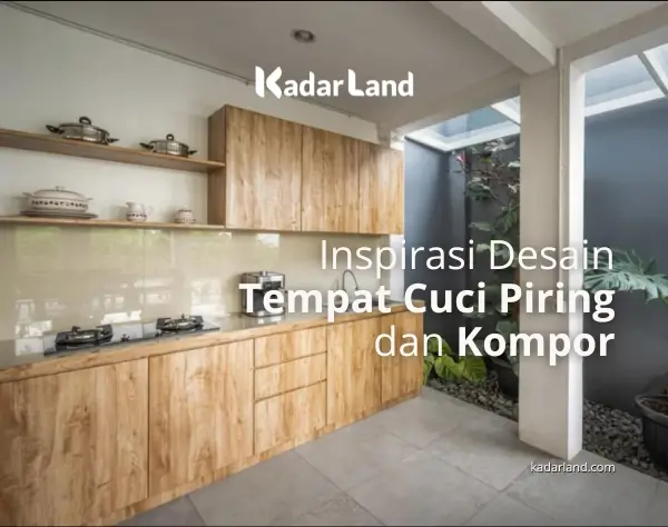9 Inspirasi Desain Tempat Cuci Piring dan Kompor yang Estetik