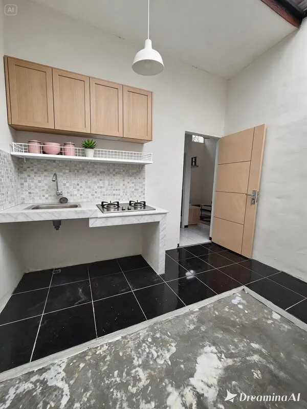 Dapur Terbuka Minimalis Modern