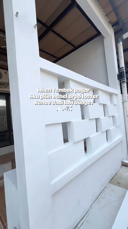 Pagar Hebel Kombinasi Roster