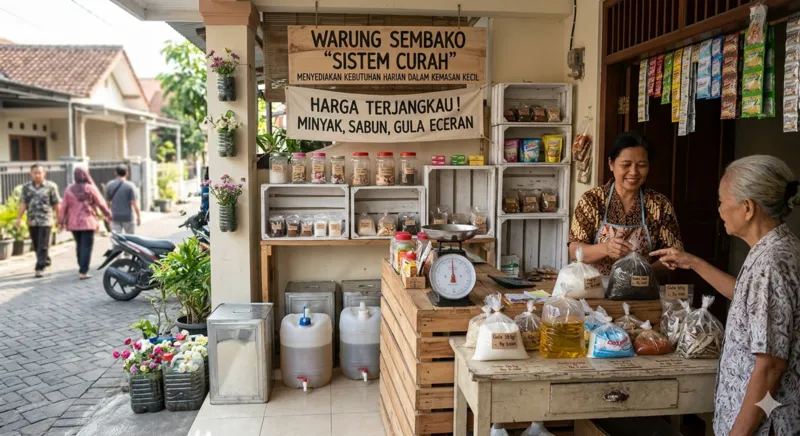 Warung Sembako Sistem Curah