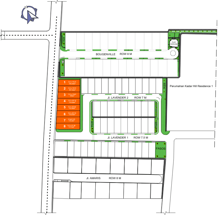 Siteplan KHR Komersil 45