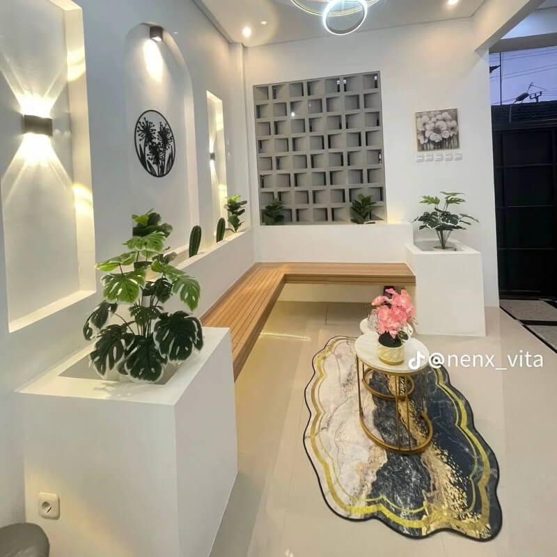 9. Mewah dan Elegan dengan Permainan Cahaya